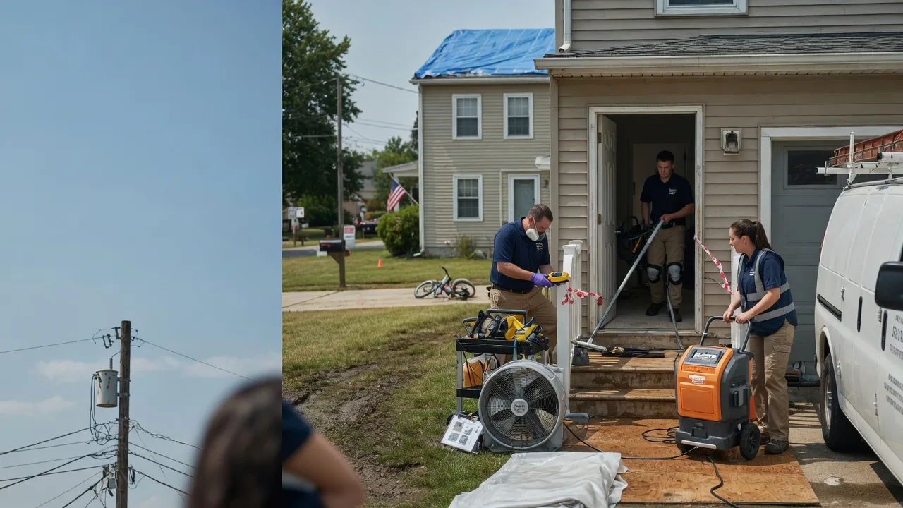 Water Damage Repair in Pleasant Plains, IL near me